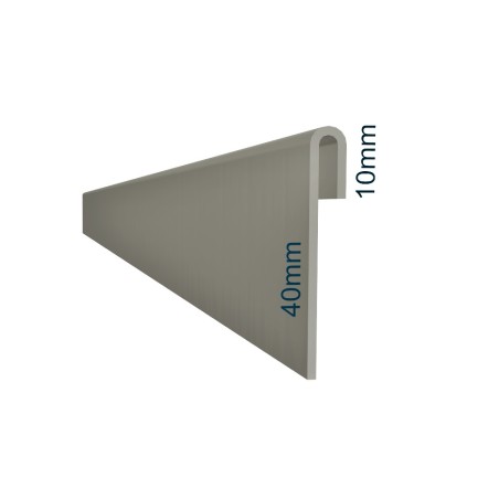 Listwa ścienna z blachy powlekanej PVC