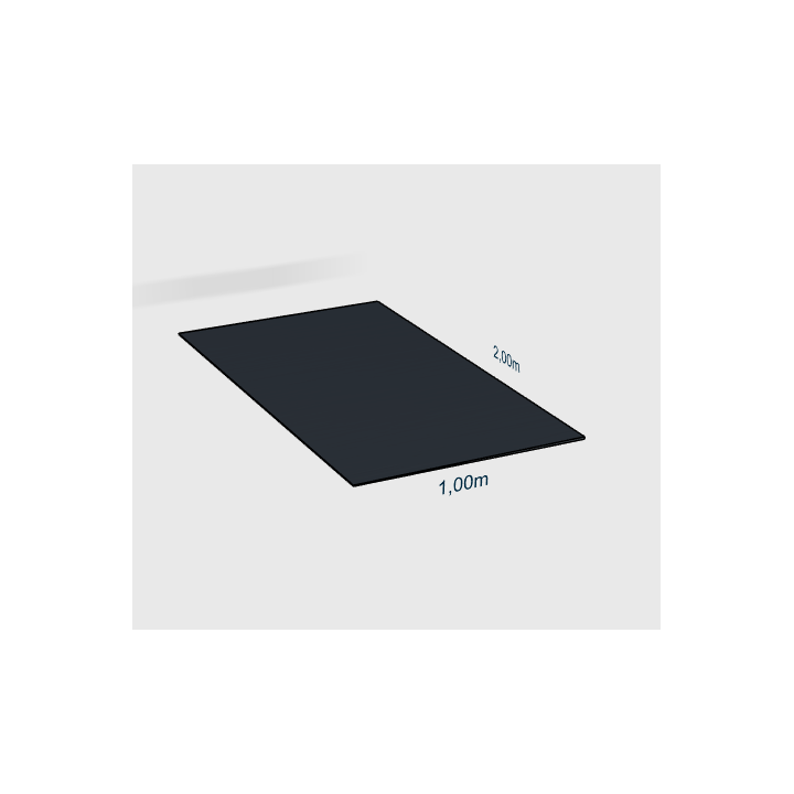 blacha laminowana PVC RAL 7016 - antracyt