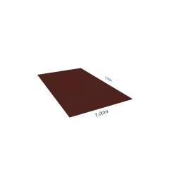 Blacha powlekana PVC brąz - RAL 8017