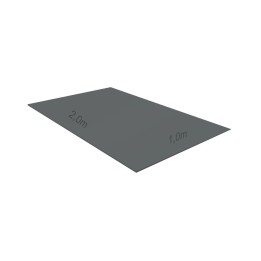 Blacha powlekana PVC RAL 7015 - grafit