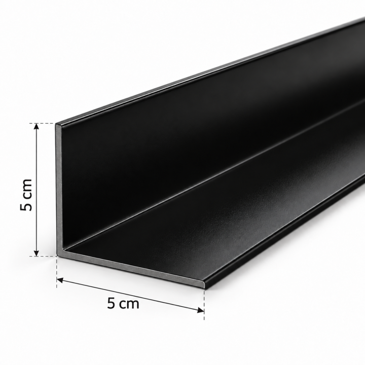kątownik wewnętrzny 5x5cm  z blachy powlekanej pvc do membran PVC